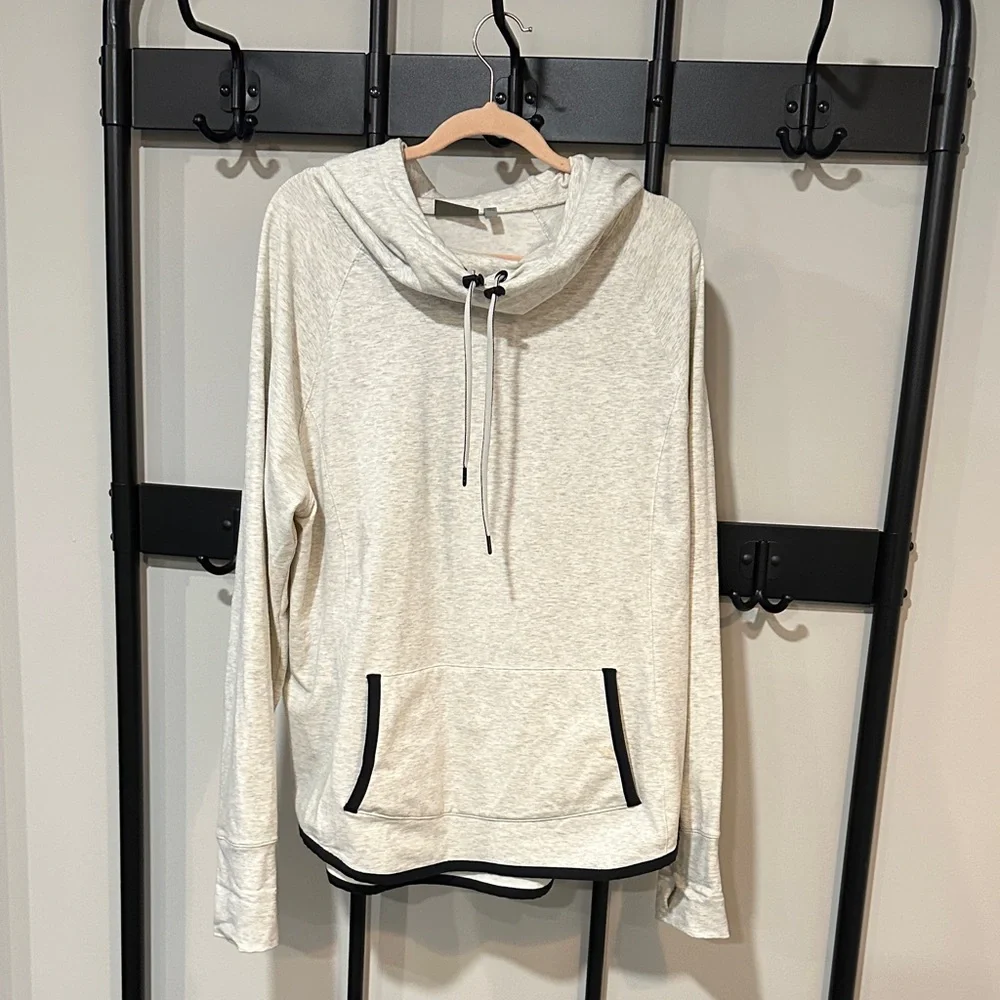 Athleta Women's Cream Hoodie - Picture 1 of 4